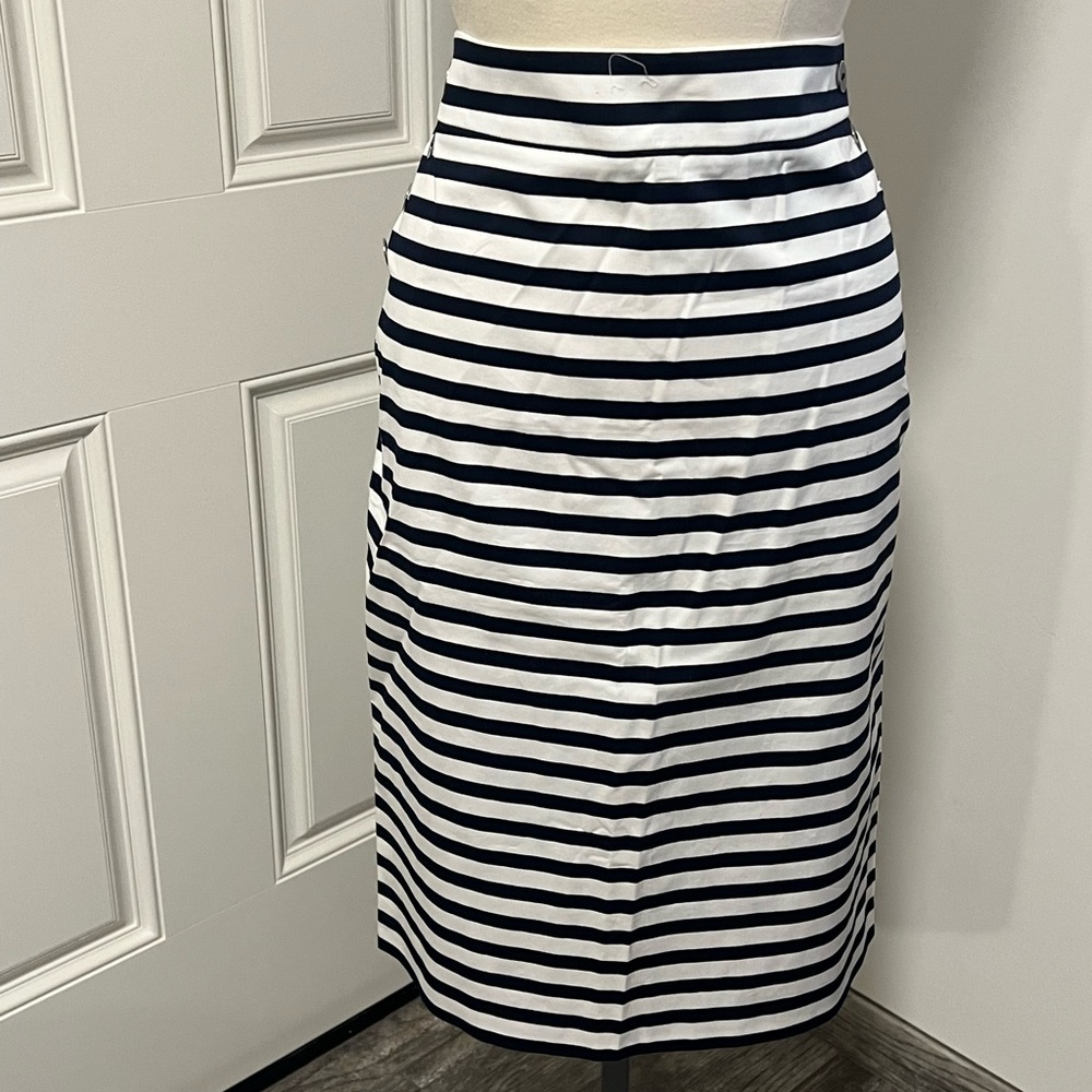 White & Blue Skirt